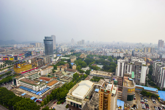 廣東省肇慶市肇慶鳥瞰圖
