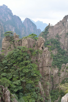 黃山奇峰怪石