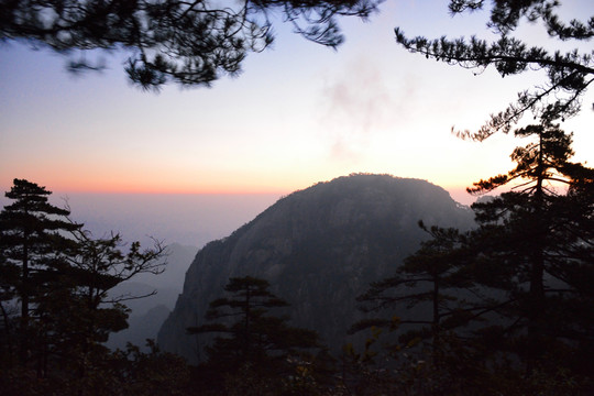 黃山日出