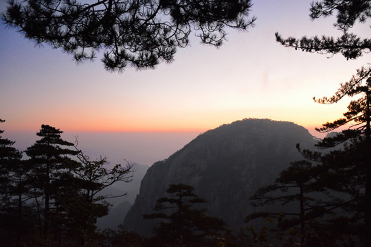 黃山日出