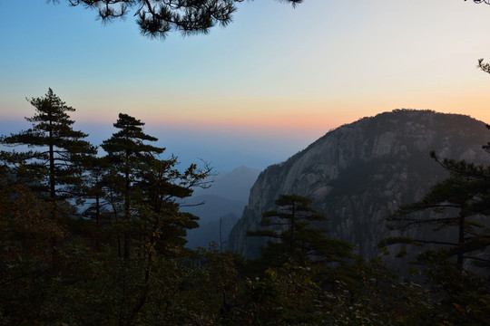 黃山日出