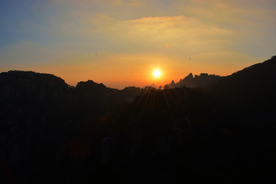 黃山日出