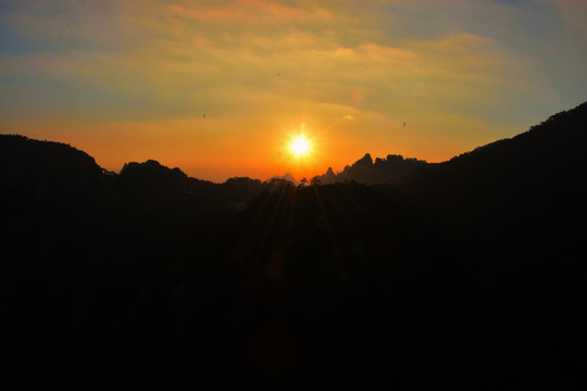 黃山日出