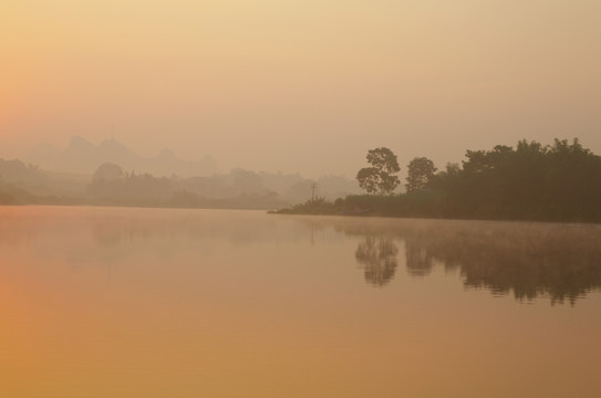 湖景