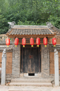 古建筑大門
