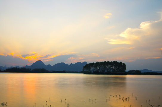湖水 湖泊