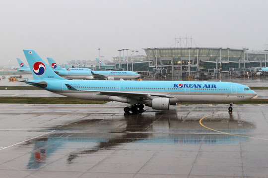 大韓航空在首爾機(jī)場(chǎng)