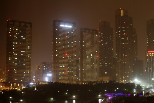 韓國仁川夜景