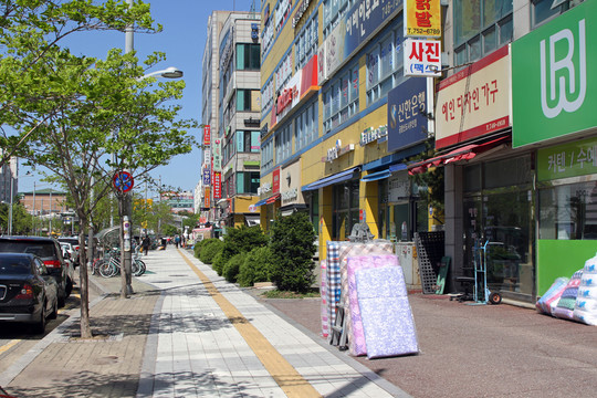 韓國仁川市街景