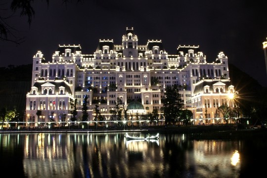 建筑燈光夜景