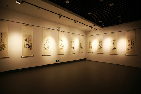 書畫展 展廳 展覽館