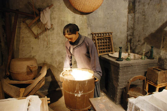 釀豆腐場景
