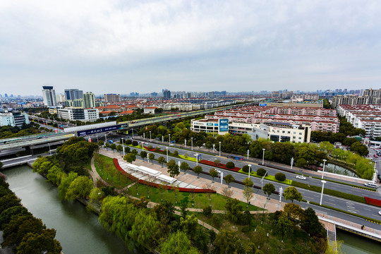 蘇州市東環(huán)附近住宅區(qū)