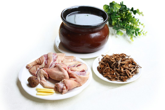 茶樹菇煲 老鴨