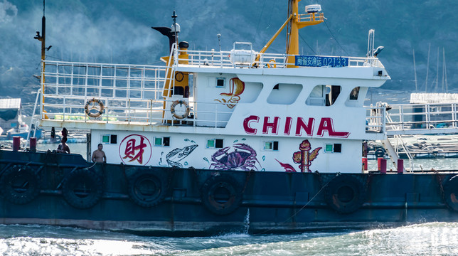 漁船 船 海水 大海