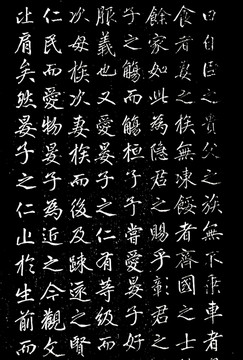 石刻碑文 書法