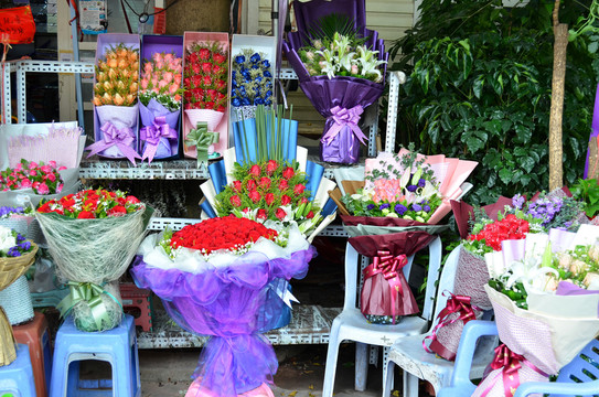 鮮花店