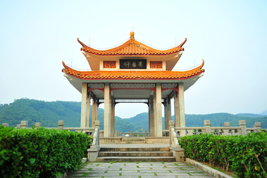 深圳仙湖植物園攬勝亭
