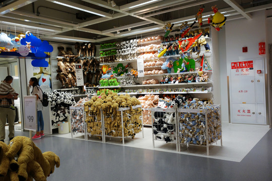 毛絨玩具專賣店