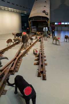 余德耀美術(shù)館展品 展覽大廳