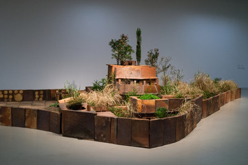 余德耀美術(shù)館展品 建筑模型