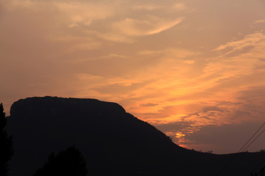 晚霞  夕陽(yáng)