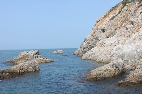 黃渤海分界線海岸