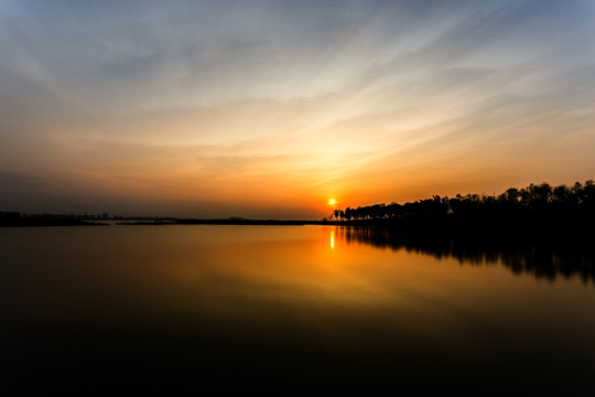 陽澄湖半島夕陽