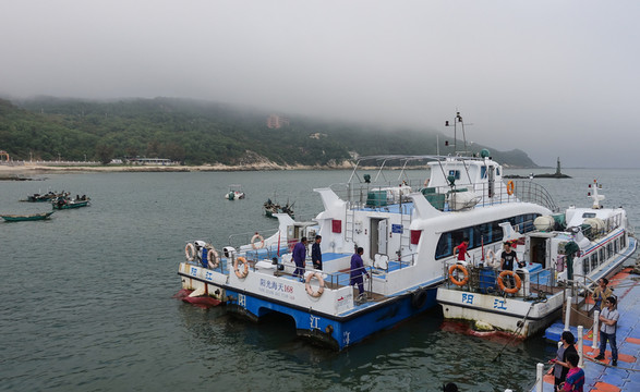 陽西 沙扒灣 游輪