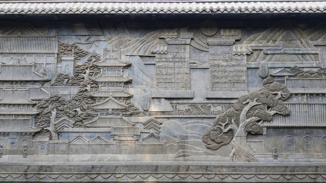 嵩山少林寺浮雕