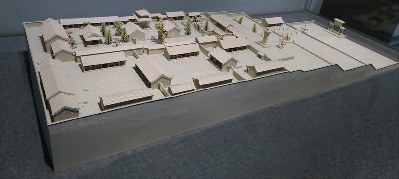 嵩陽書院沙盤建筑模型