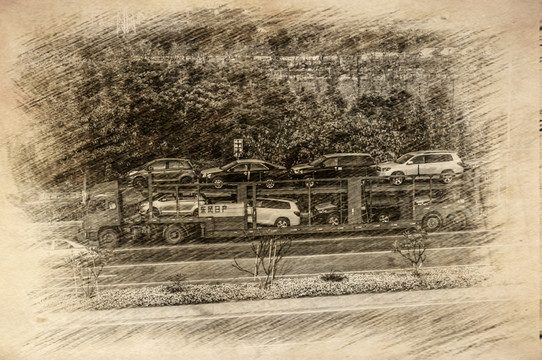 貨柜車