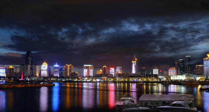 夜青島