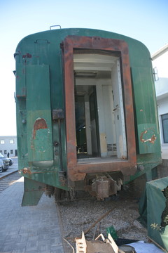 火車 綠皮火車箱