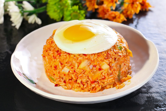 辣白菜炒飯