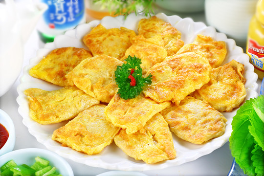 釀餡土豆餅