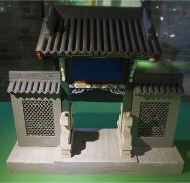 古代建筑模型