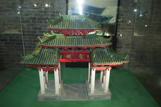 清代建筑模型