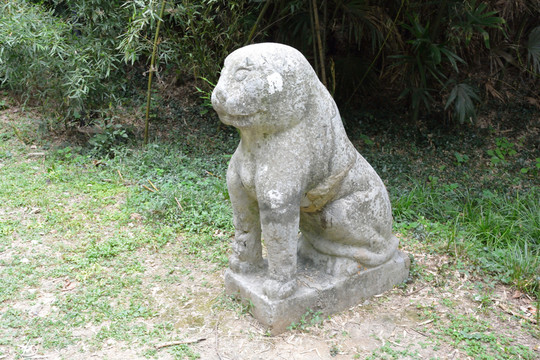 李杰墓石刻
