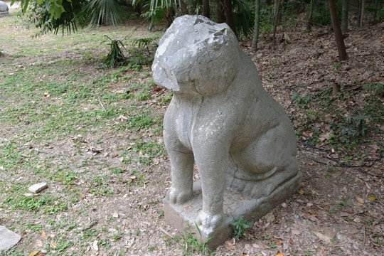 李杰墓石刻