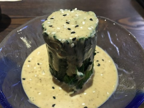 芝麻醬菠菜