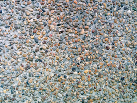 古建筑石子墻