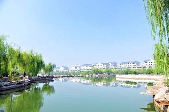 湖畔風(fēng)景