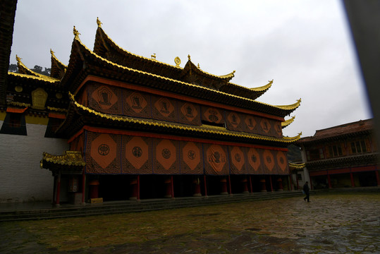甘南名鎮(zhèn)郎木寺