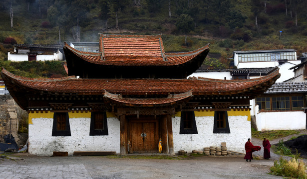 甘南名鎮(zhèn)郎木寺