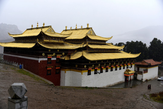 甘南名鎮(zhèn)郎木寺