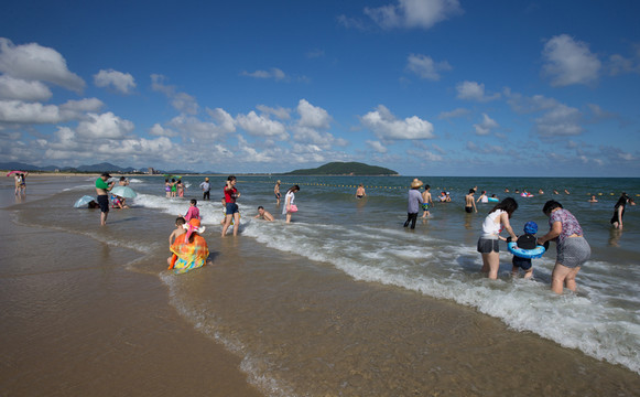 沙灘 海灘 藍(lán)天