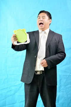 照鏡子的男人