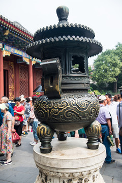 鼎 銅鼎 銅雕