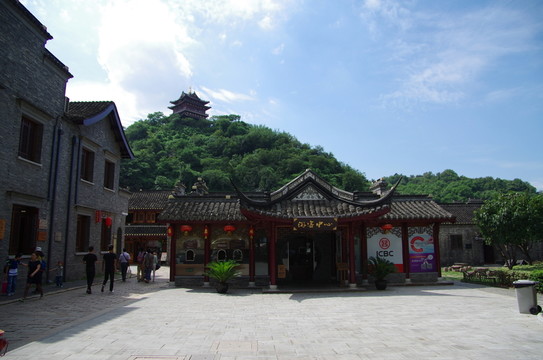 建筑 樹木 公園 湖面 旅游